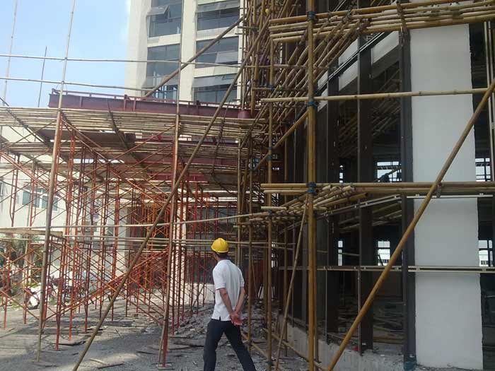 银禧科技办公楼现场施工图