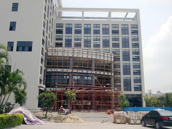 银禧科技办公楼现场施工图