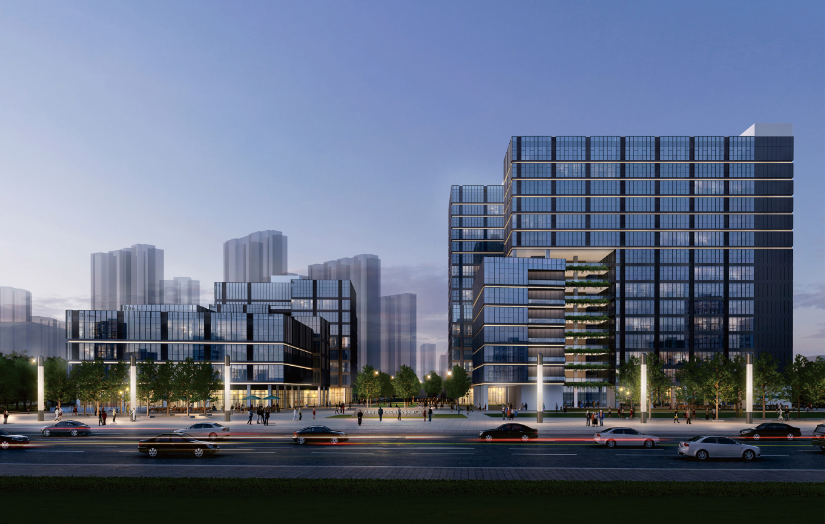 南信物流-信鼎玻璃幕墙工程