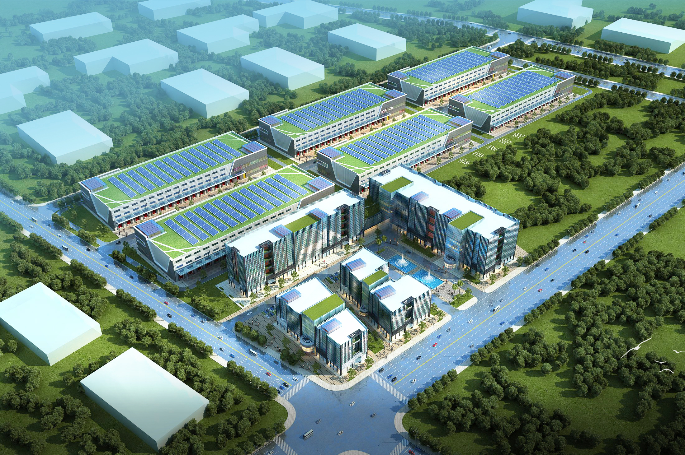 广州南香谷产业园改造-信鼎幕墙